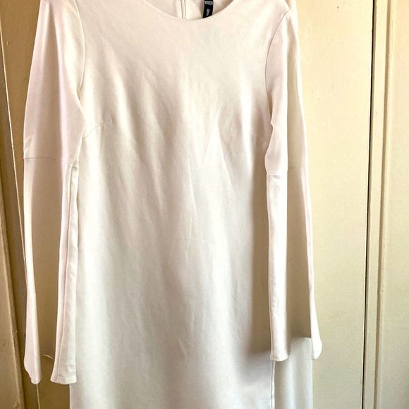 Design Lab size Large White MIDI dress - Picture 1 of 8